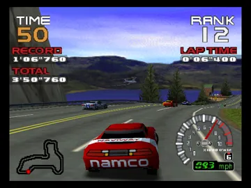 RR64 - Ridge Racer 64 (Europe) screen shot game playing